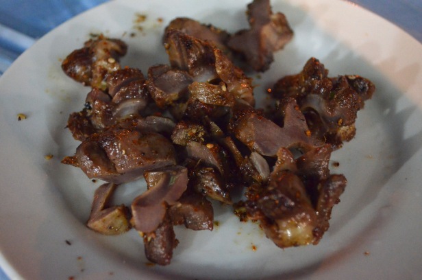 House of Haos Xishuangbanna Yunnan BBQ grilled gizzards